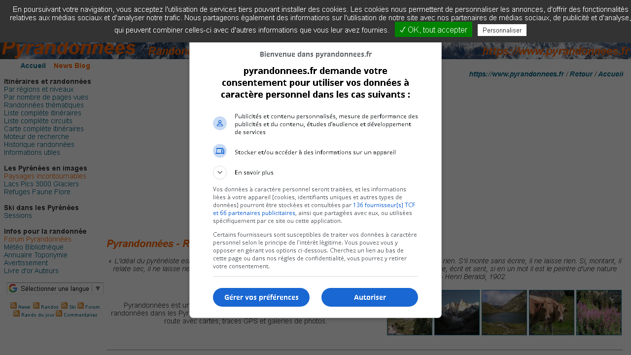 Capture d'écran de http://www.pyrandonnees.fr/